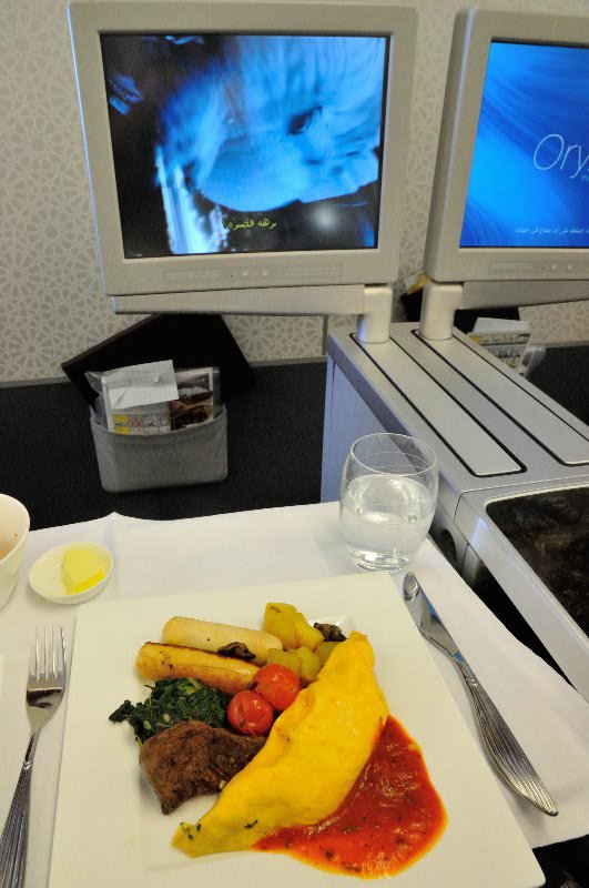 Business class delights on Qatar Airways