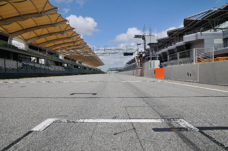 Pole position at Sepang International Circuit - Malaysia