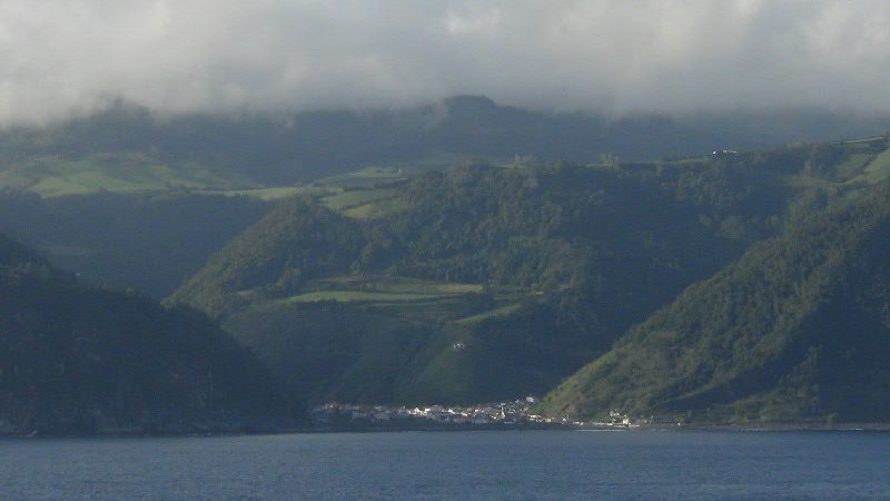 View of São Miguel from the ship - Azores