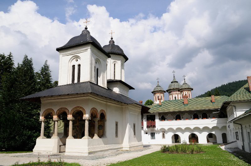 Old Church of Sinaia Monastery - Romania