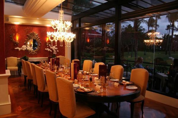 The Glass Conservatory (Surya Dining Room) in the Bella Singaraja restaurant - photo courtesy of Eric Tu