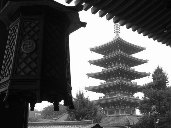 The Senso-ji in Asakusa