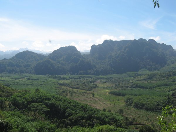 Viewpoint in Khao Sok