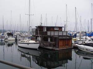 Santa Barbara harbour scene