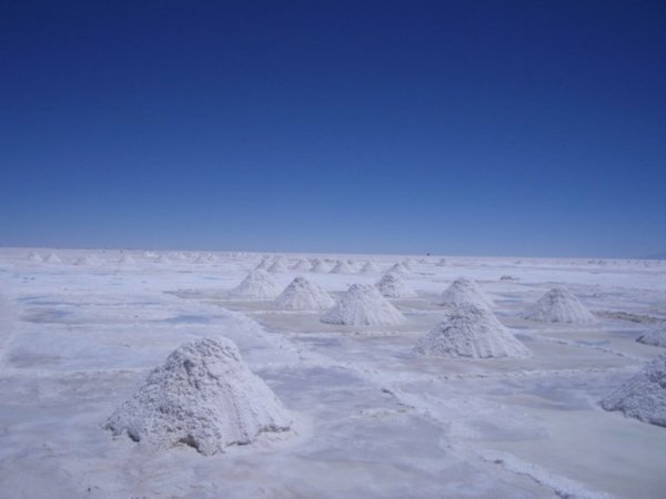 surreal salt flats