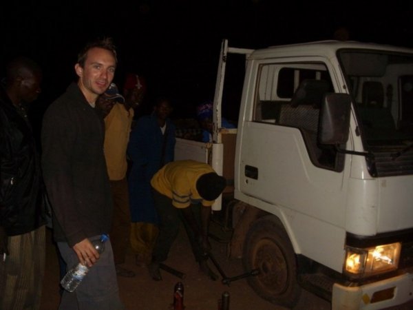 another break down somewhere middle of Zambia 