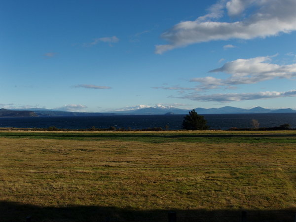 View over Lake Taupo