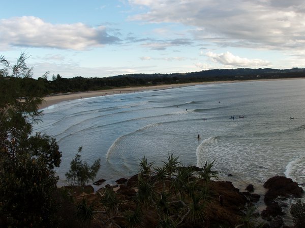 Byron Bay from viewpoint
