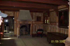 living room from 1600s