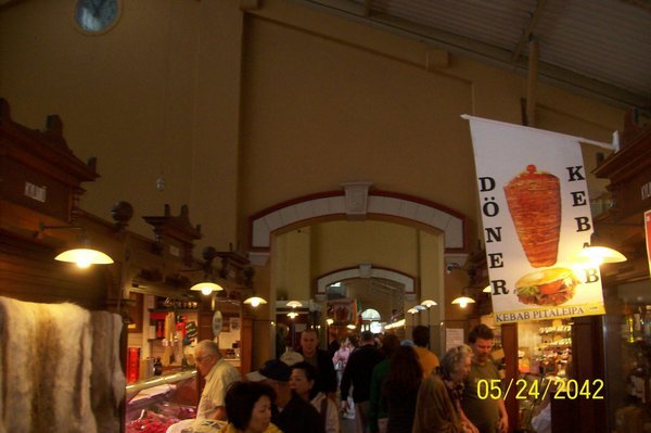 Gamla market hallway