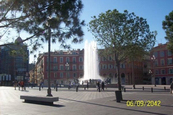 Fountain in main square