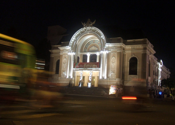 the Opera House on Lam Son square