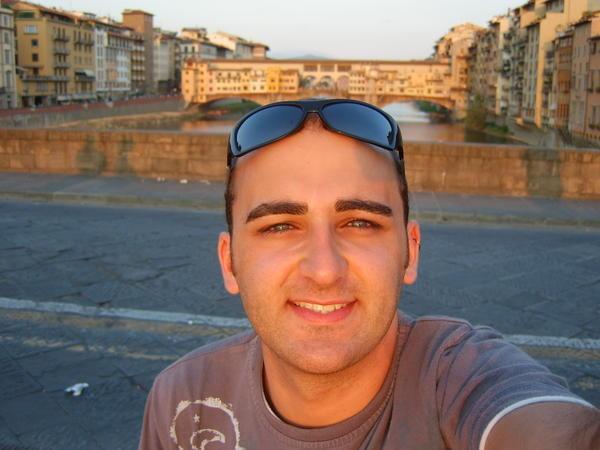 Me with the Ponte Vecchio
