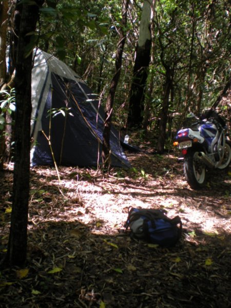 Scotts idea of a good camping spot