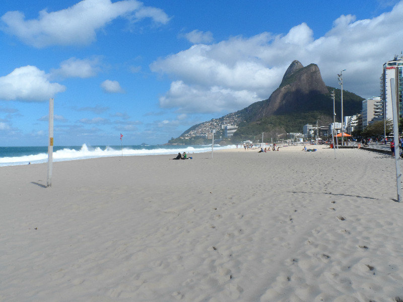 Copacabana beach and Pan de Azucar