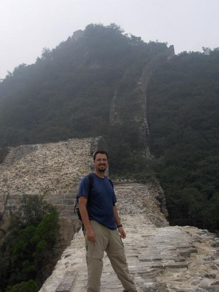Roger at the Great Wall