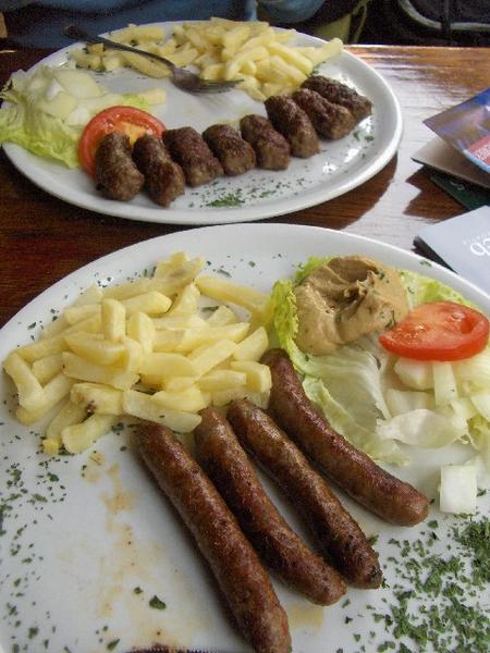 Our First Meal In Croatia, Zagreb
