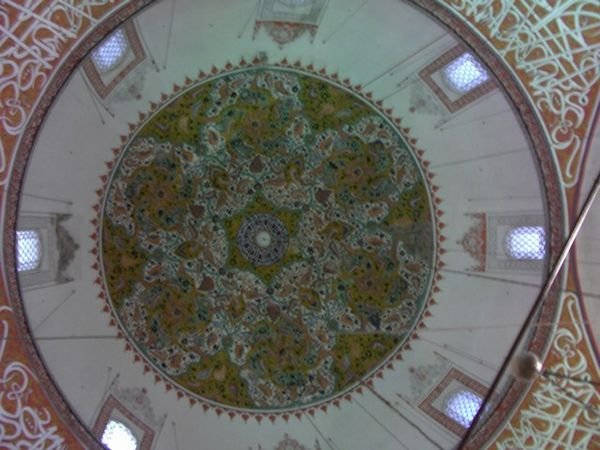 The Ceiling at The Mevlana Tomb