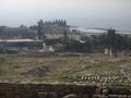 View Of The Travertines From The Theatre At Hierapolis