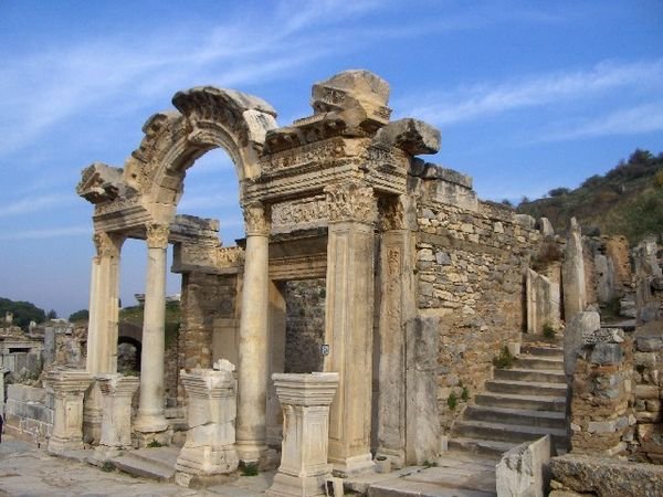The Temple of Hadrian at Ephesus