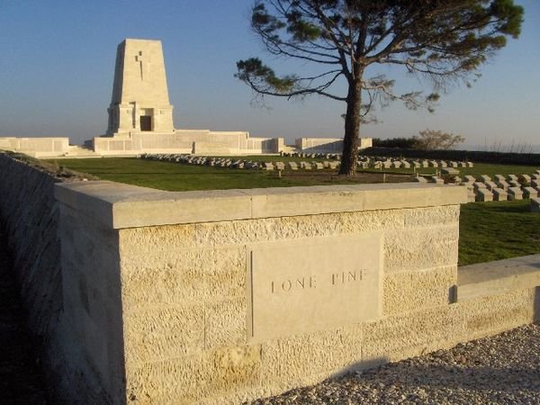 Lone Pine Cemetery for ANZAC Soldiers