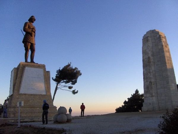 Memorial Commemorating The Leadership of Mustafa Kemal Ataturk at Gallipoli