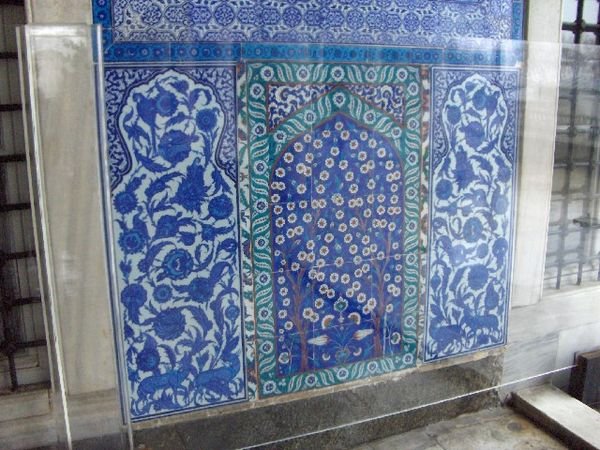 Tile Work at Topkapi Palace