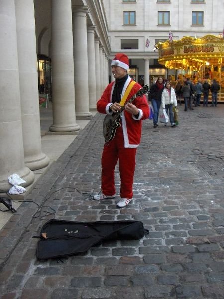 London's Rocking Christmas Elf