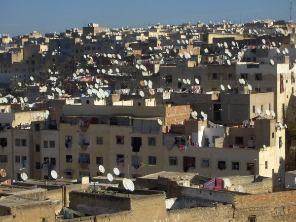 Fes From an Overlook in the Medina