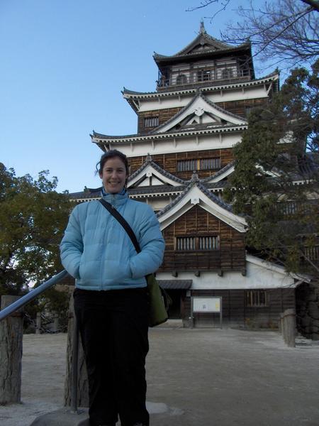 Hiroshima Castle (and Amy)
