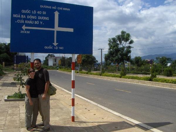 Us at Crossroads to Laos