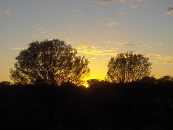 Sunrise From Uluru