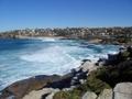 Looking South From The Rocky Edge Of Bondi Beach