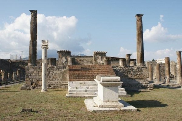 Temple of Apollo in Pompei
