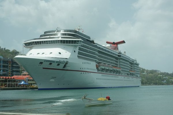 Carnival Miracle in St Lucia
