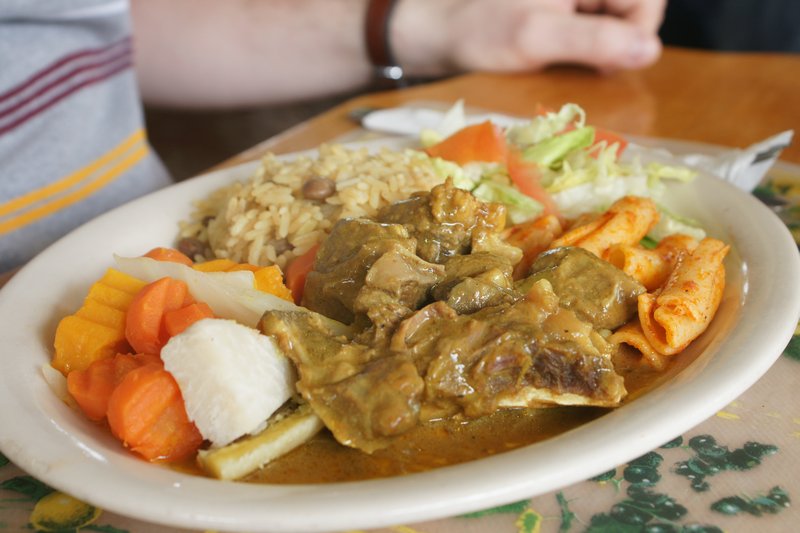 Curried goat - Antigua