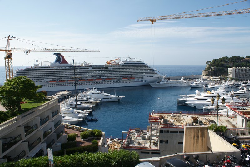 Carnival Breeze in Monaco