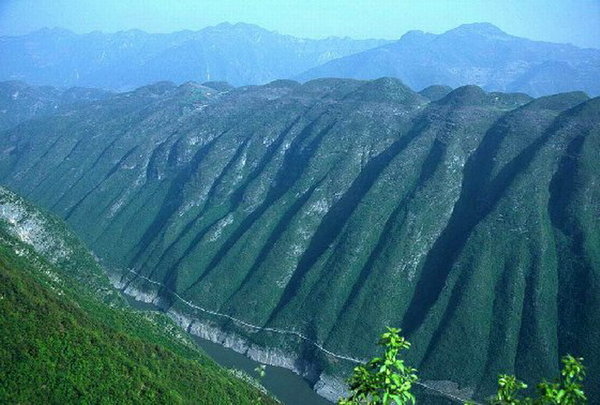 A view of Three Gorges