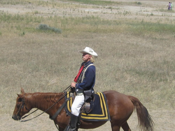 Custer before the battle