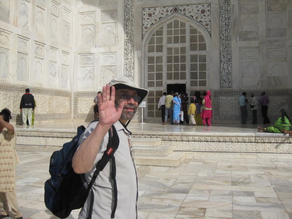 Stan going into Taj