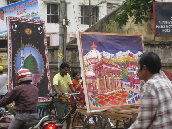 Colorful Posters Ending the Parade