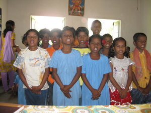 Group of Children singing