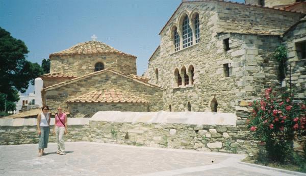 Famous church in Paros