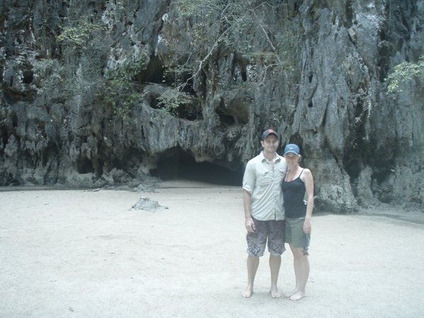 Outside Koh Phanak cave
