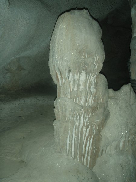 'Ice cream cone' stalactite