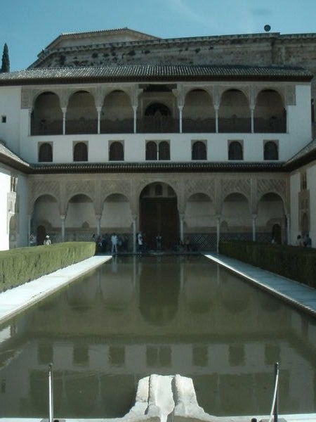 The inner courtyard of the Palace
