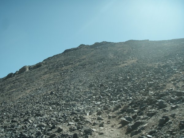 The rock slide