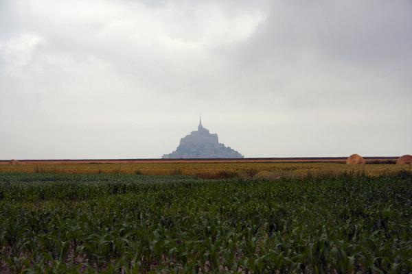 Mont St Michel from a distance