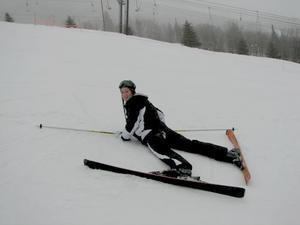 So good at skiing!
