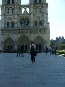 Me at Notre Dame! x